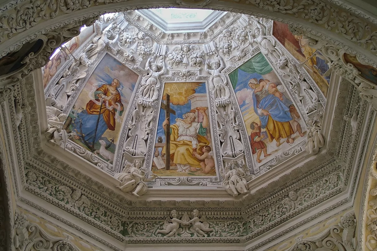 Restauro cupola S. Michele all'Adige