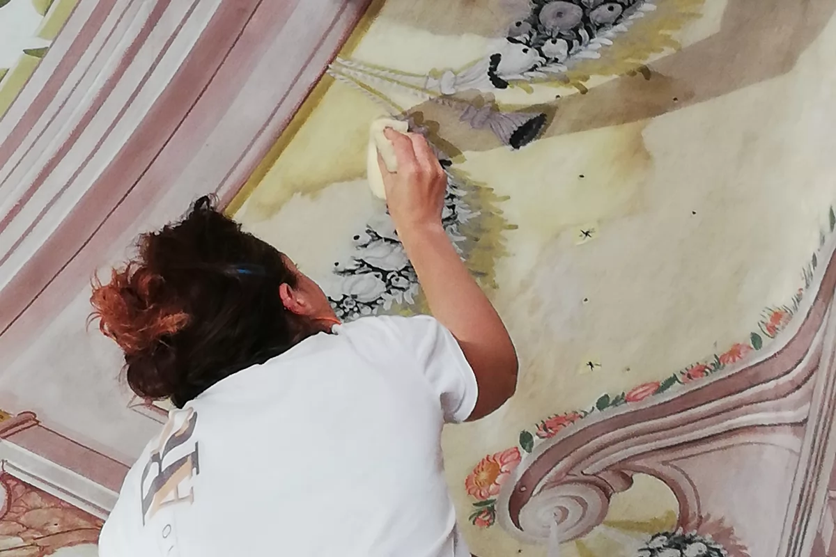 Restauro affreschi e consolidamento